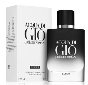 Giorgio Armani Acqua di Gio Parfum Spray Refillable 2.5 oz / 75ml
