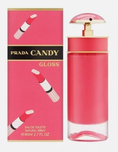 Prada Candy Gloss Eau De Toilette Spray 2.7oz /  80ml