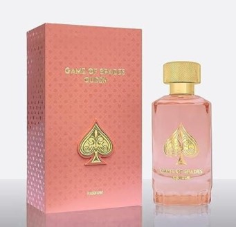 Jo Milano Paris Game of Spades Queen Parfum Spray for Women 3.4 Oz/100 ml 